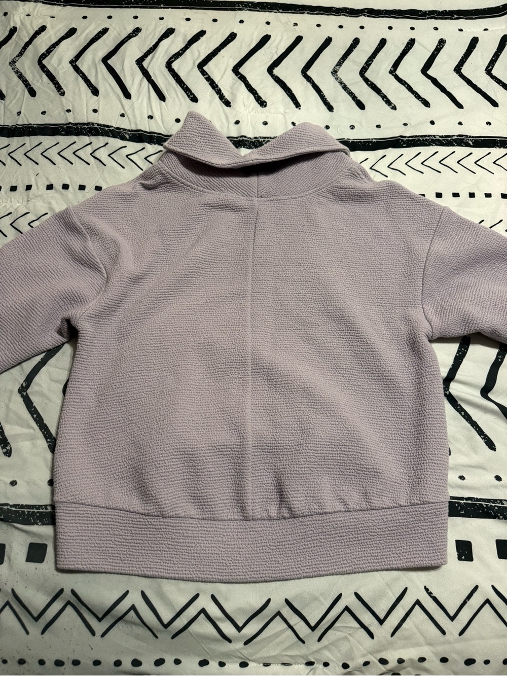 Half-Zip Pullover - Lavender - Picture 3 of 3